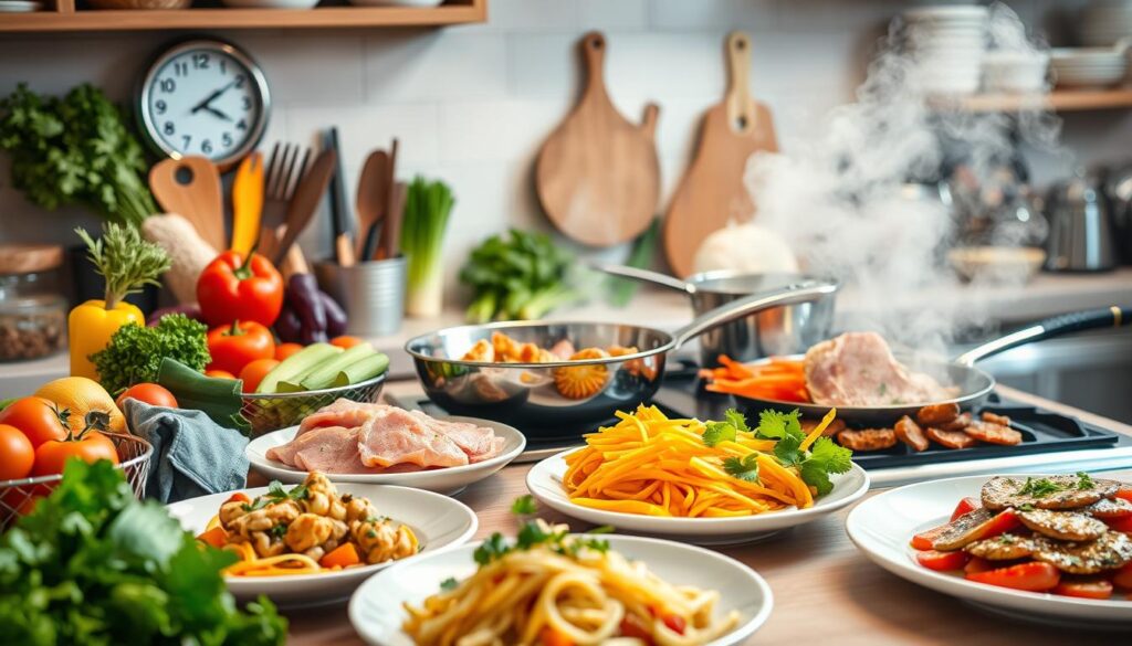 Fast meals: under 30 minutes recipes for quick dinner ideas