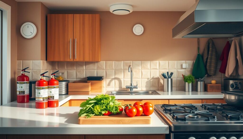 Preventing kitchen accidents