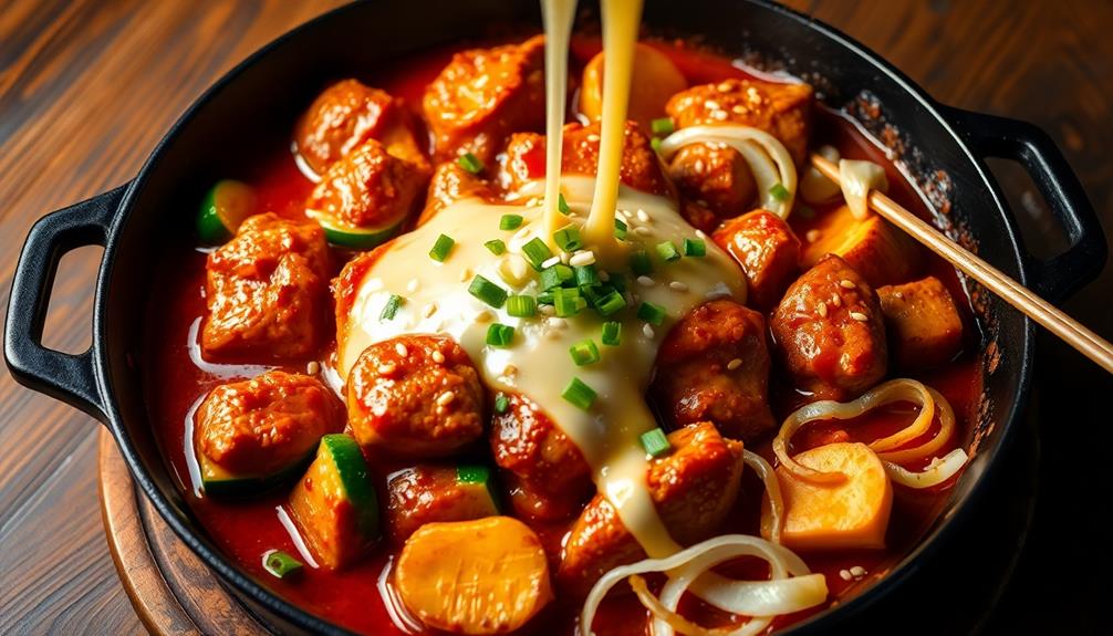 add cheese for creaminess