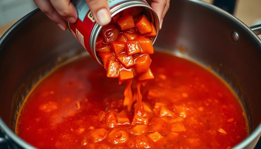 add crushed tomatoes step