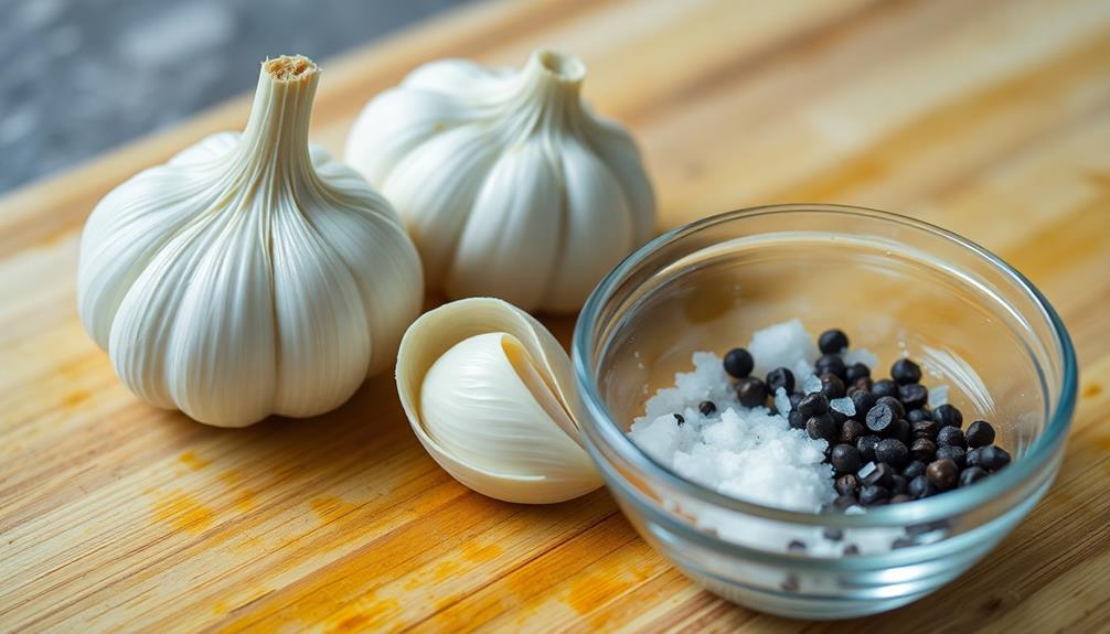 add garlic season to taste