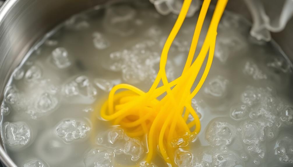 add noodles to boil
