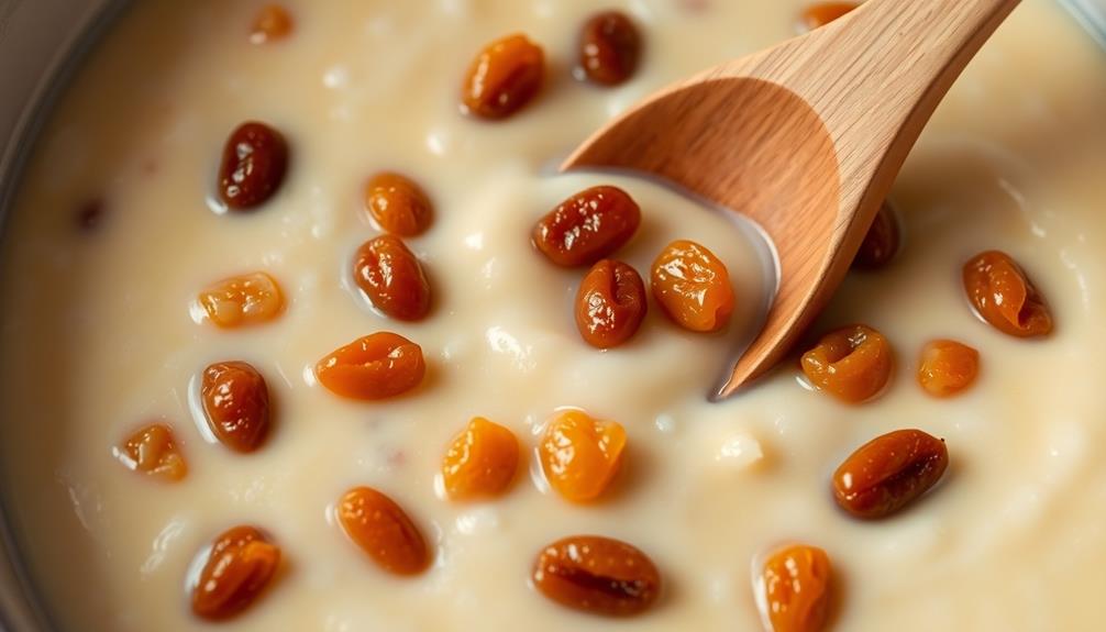 add raisins or dried fruit