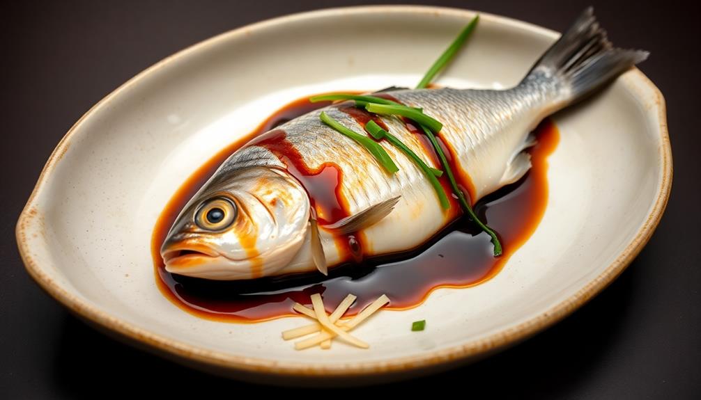 add soy sauce fish