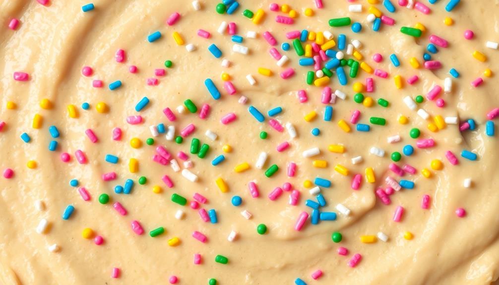 add sprinkles on top