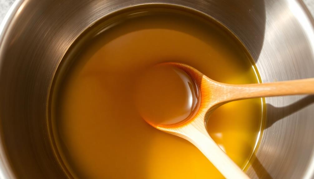 add vinegar to mixture