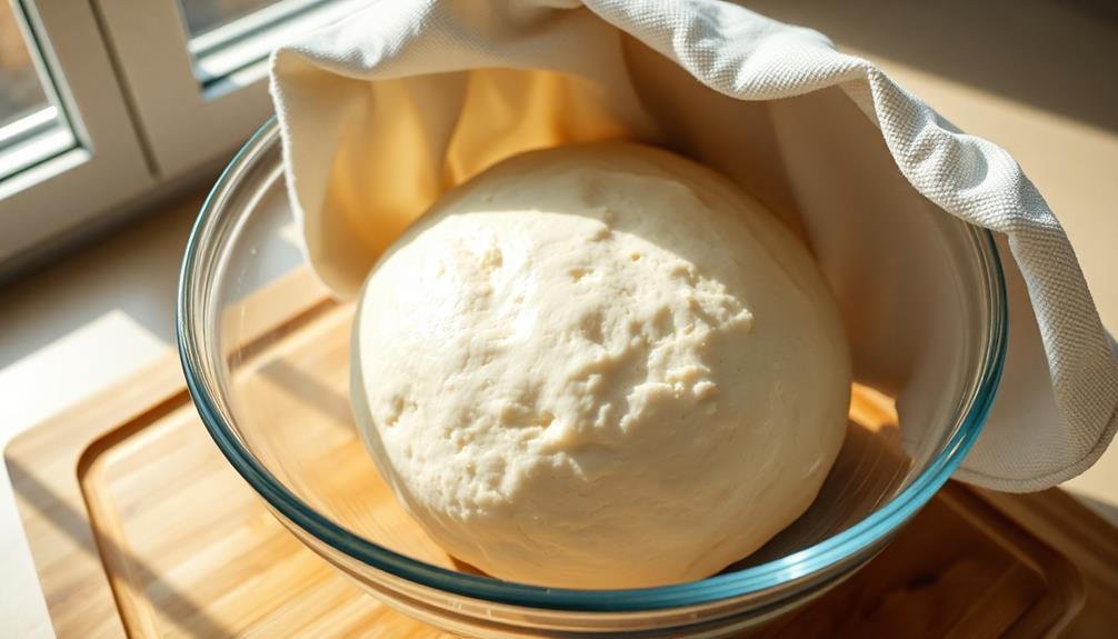 allow dough to rise