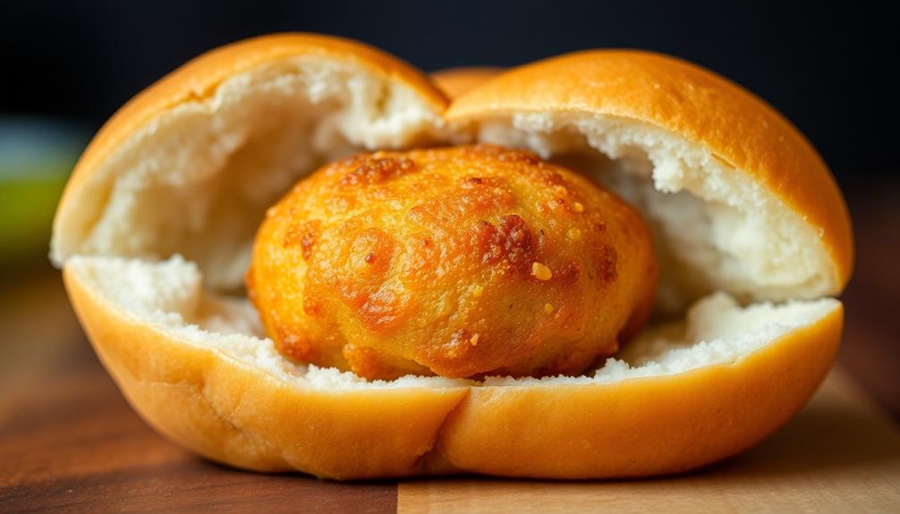 assemble vada in buns