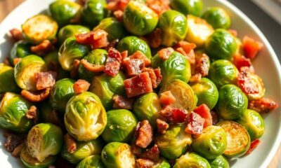 bacon chestnut brussels sprouts