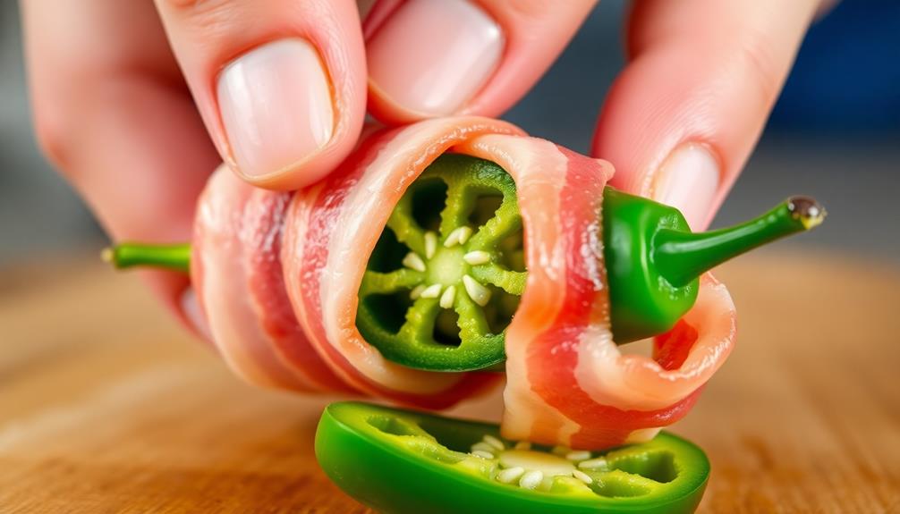 bacon wrapped jalape os preparation