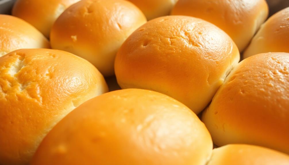 bake rolls until golden