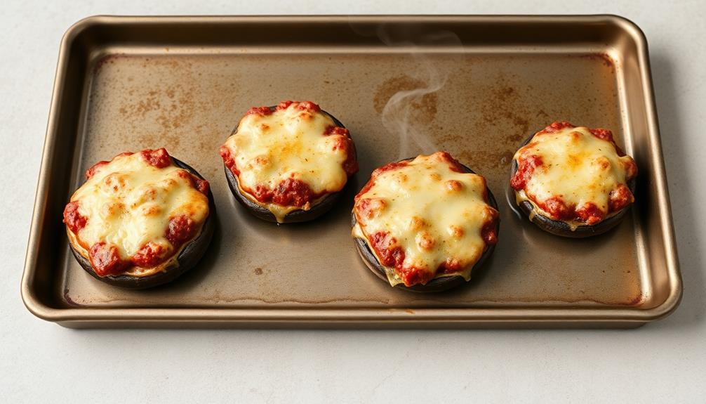 bake stuffed mushrooms 15 20 minutes