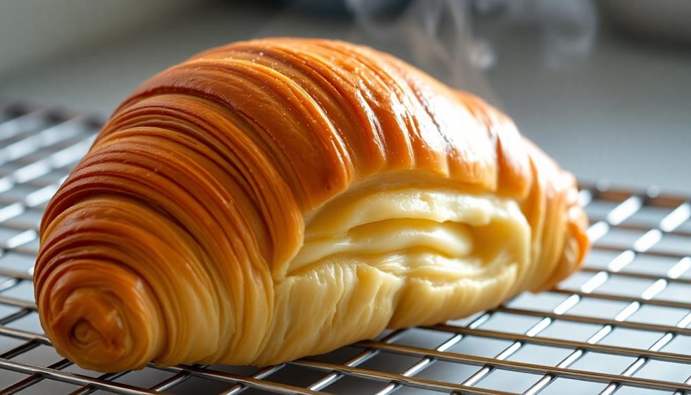 bake the croissants now