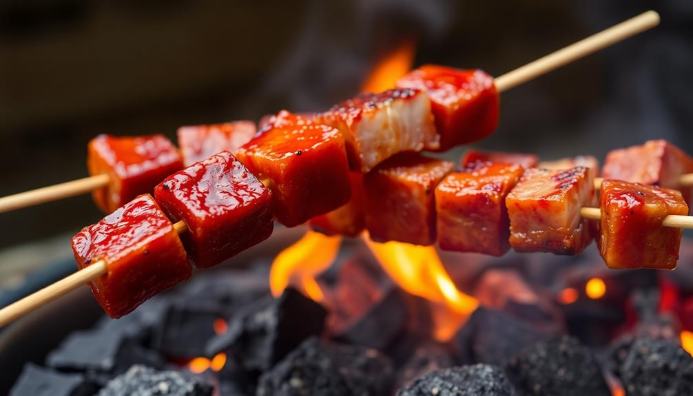 baste meat with marinade