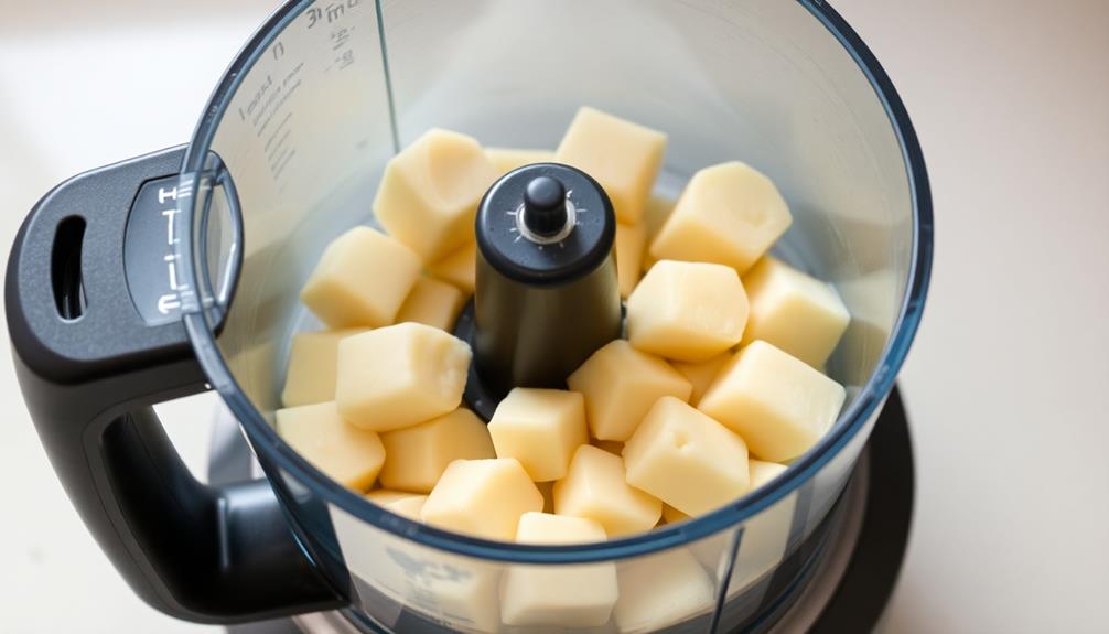 blend parsnips into puree