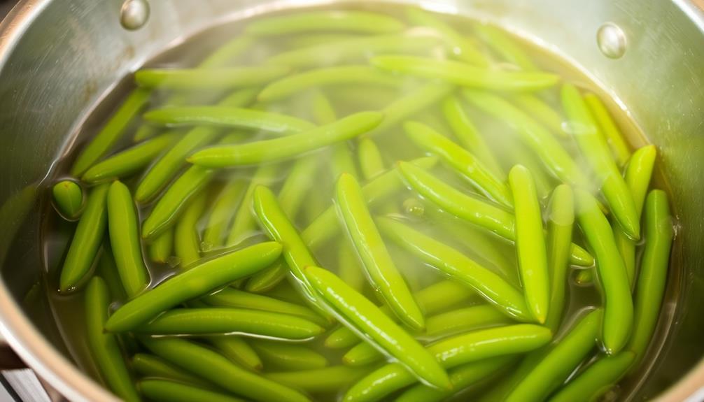 boil green beans tender