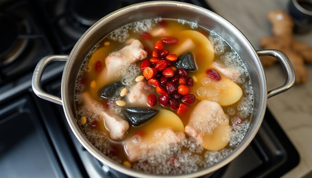 bring mixture to boil