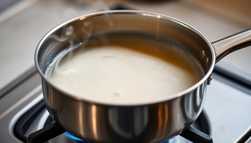 bring water to boil