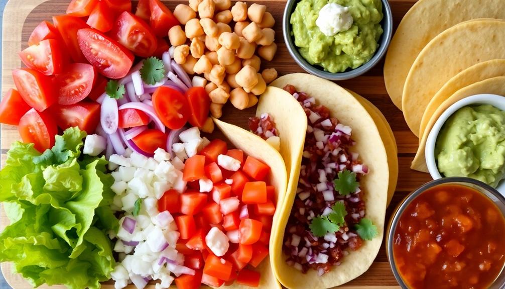 build your own tacos