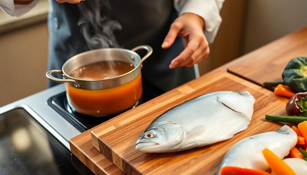 carefully cook each component