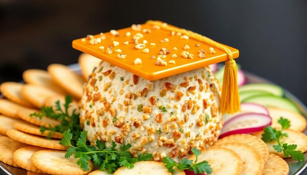 cheese ball graduation celebration