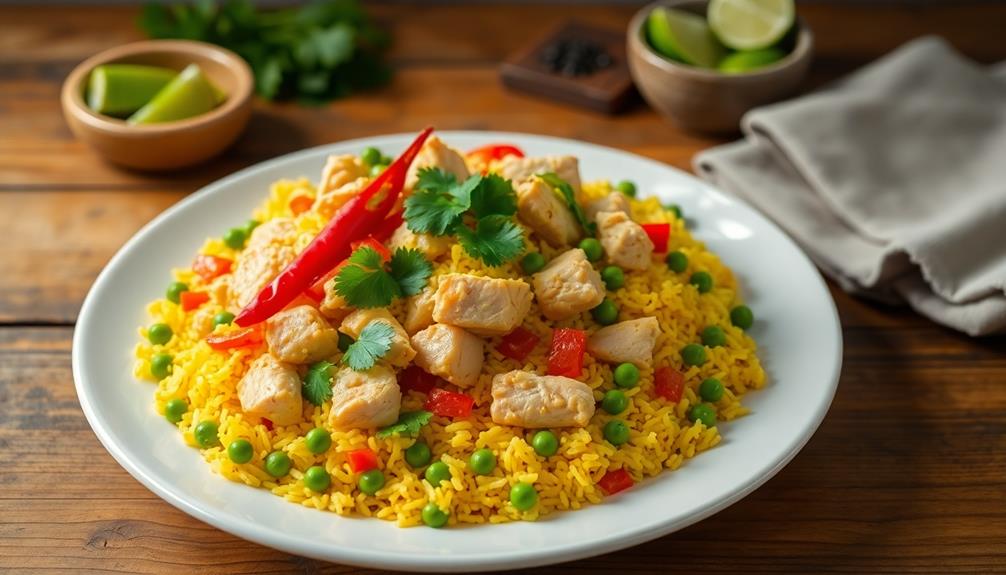 chicken and rice dish