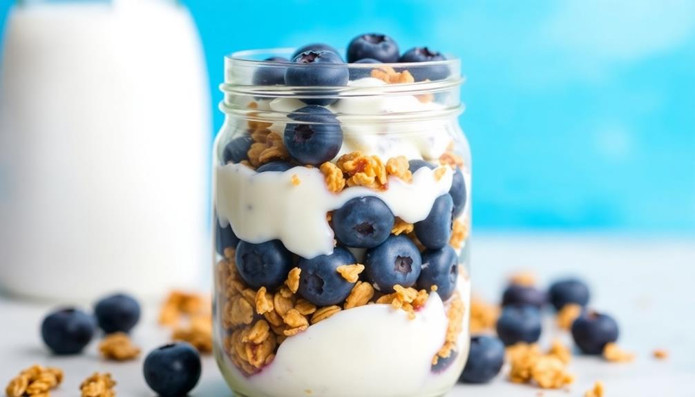 chill yogurt parfaits step