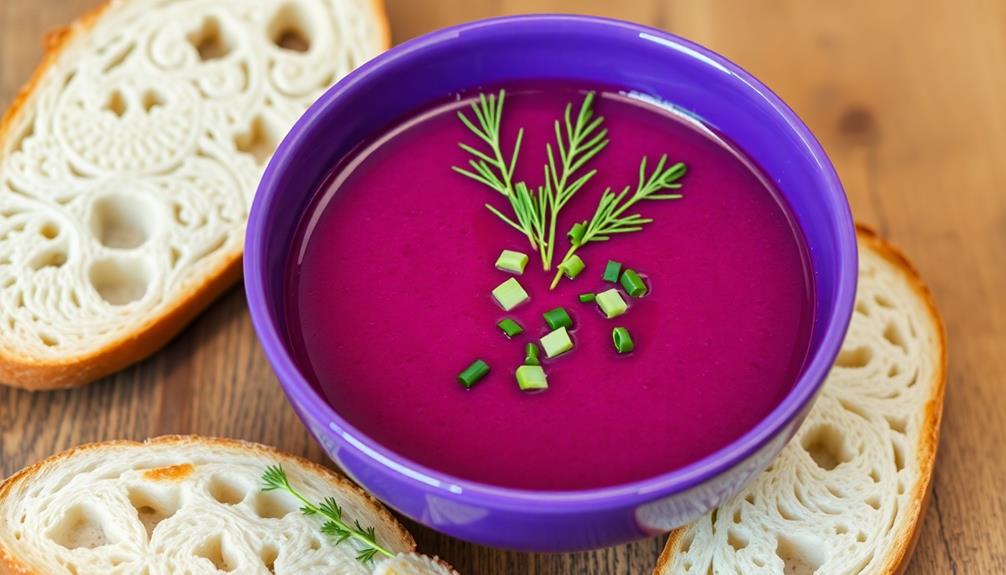 chilled beetroot soup recipe