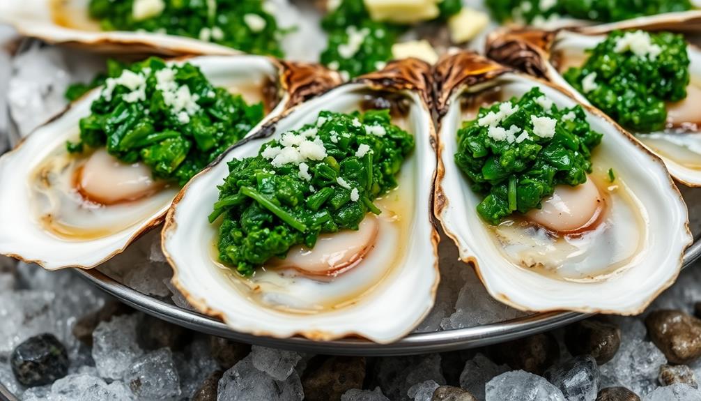 classic new orleans oysters dish