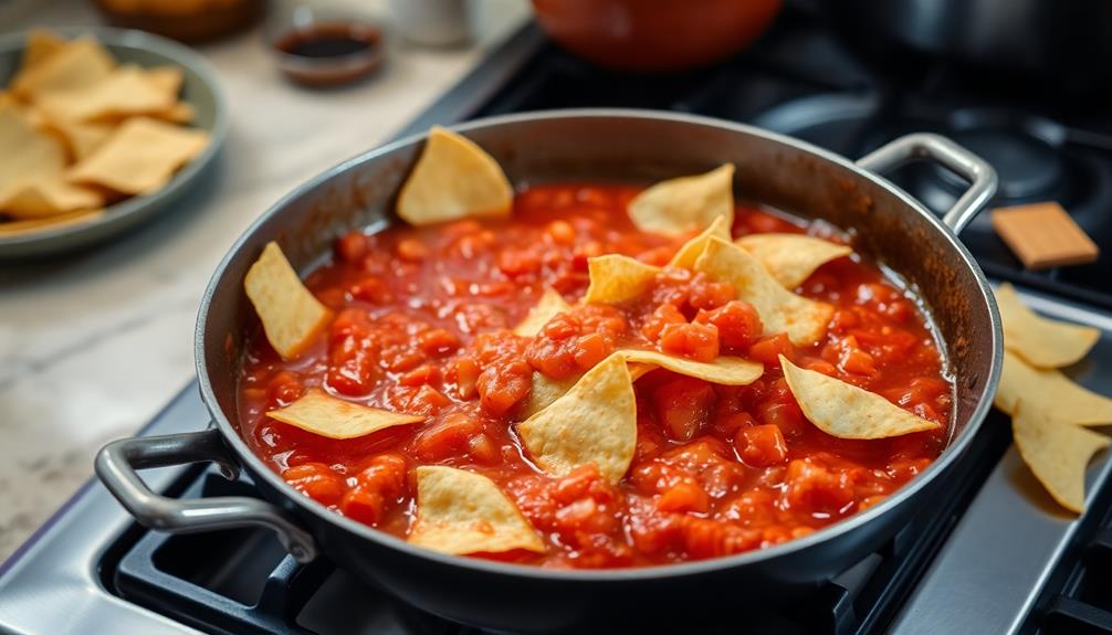 combine ingredients then simmer