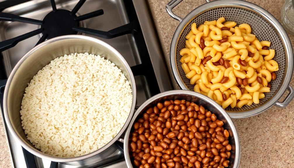 cook rice and pasta