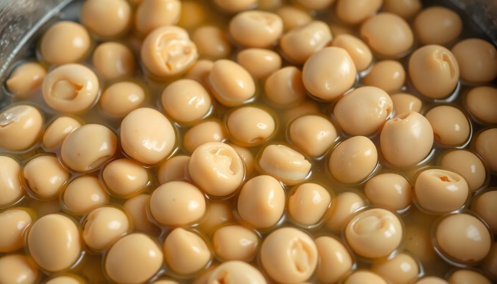 cook soybeans until tender