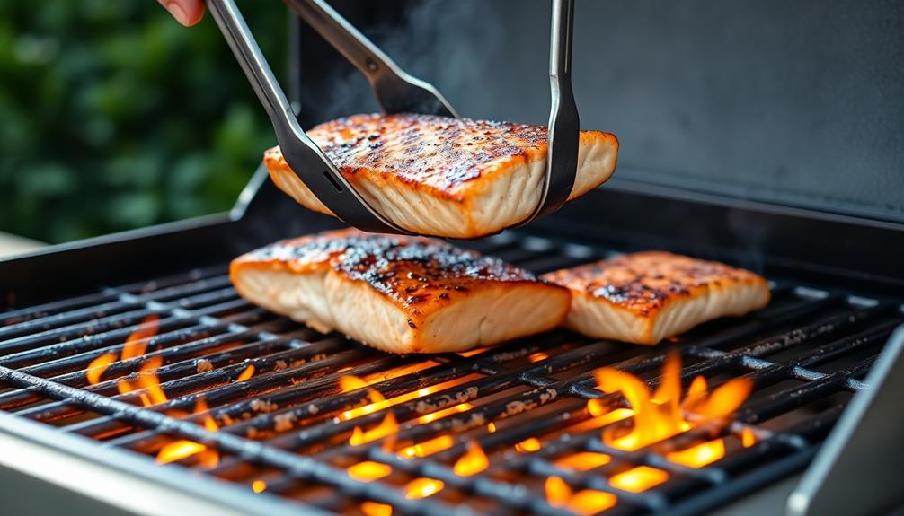 cook using open flame