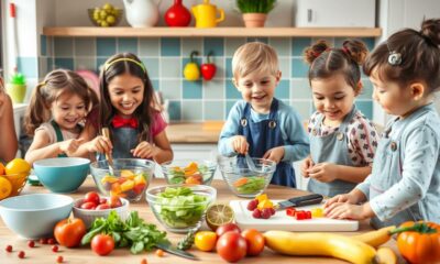 cooking for kids