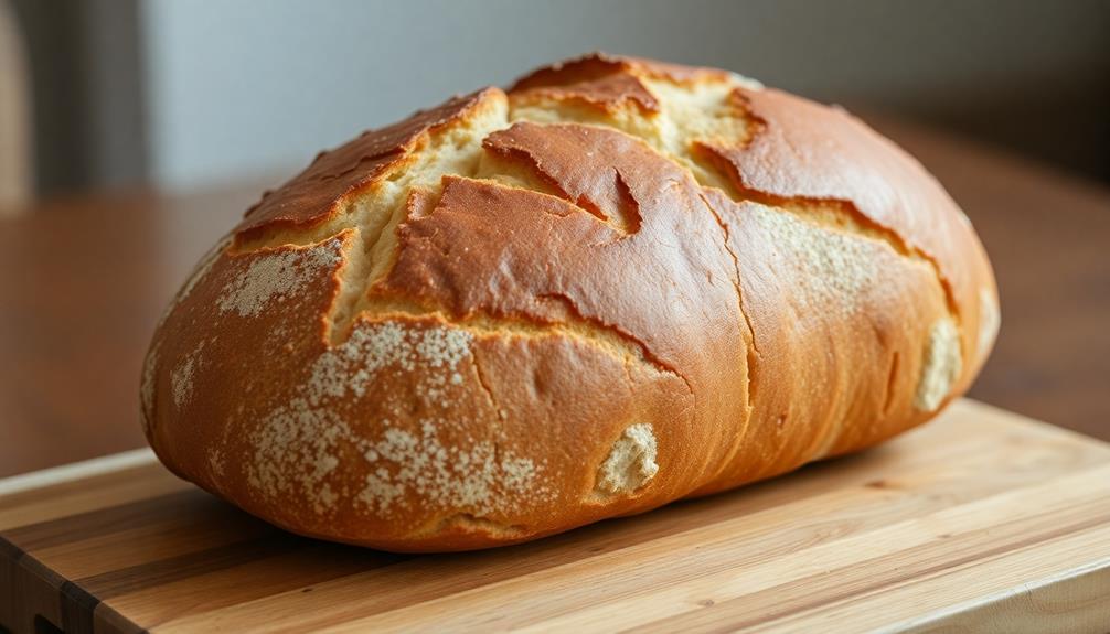 cool down baked loaf