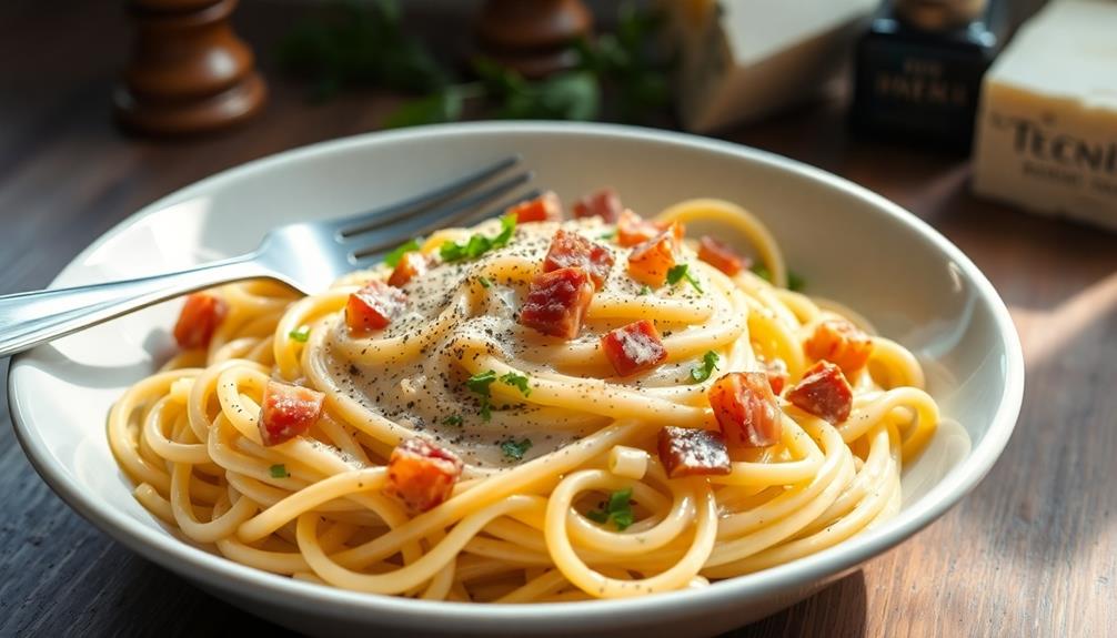 creamy italian pasta dish