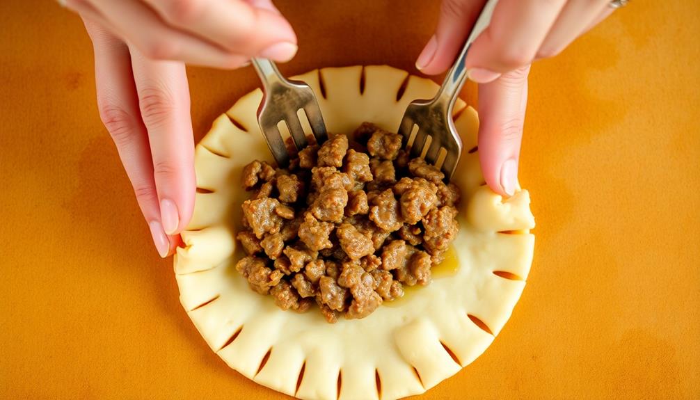 crimp and seal dough