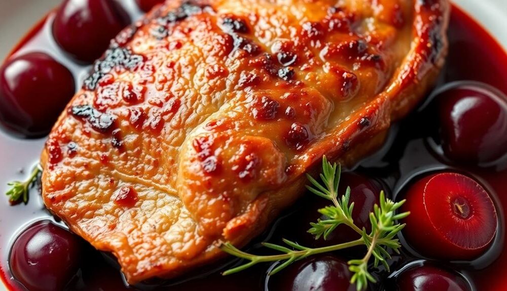 crispy duck breast recipe