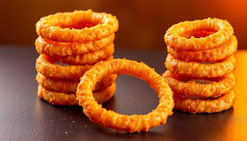 crispy fried onion rings