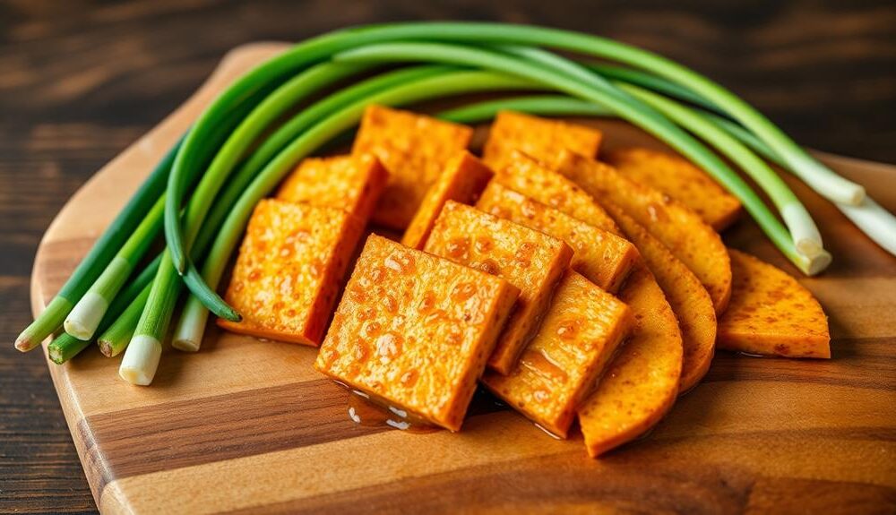 crispy fried tempeh delight