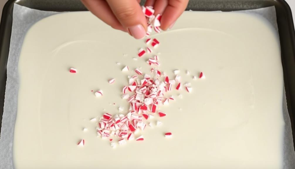 crushed candy canes sprinkle