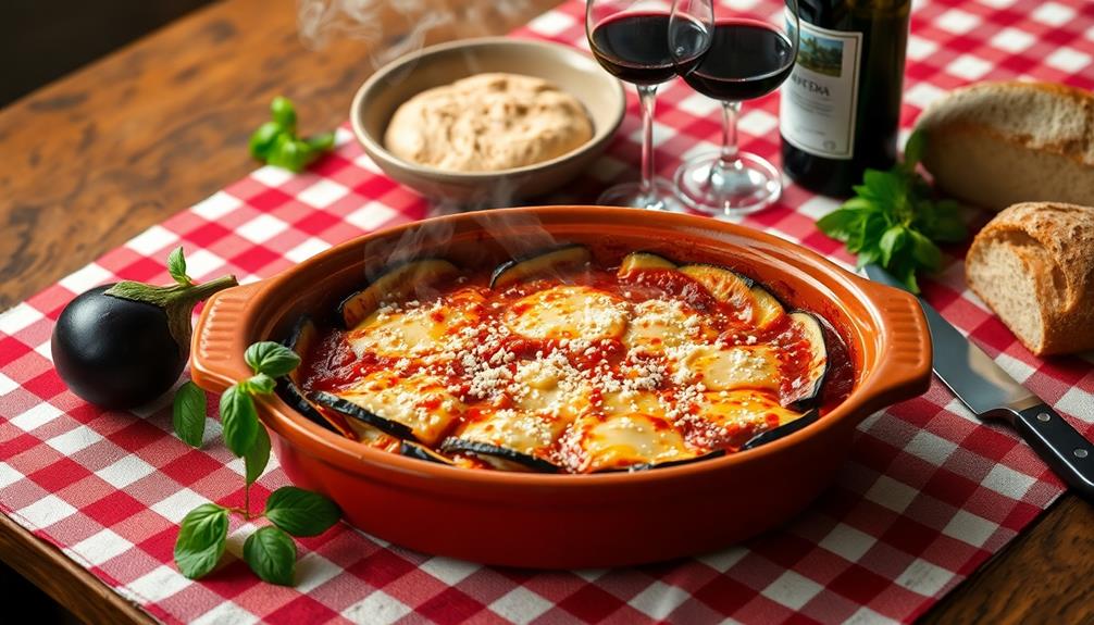 delicious baked eggplant dish