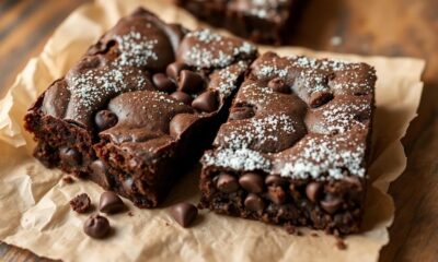 delicious chocolate dessert squares