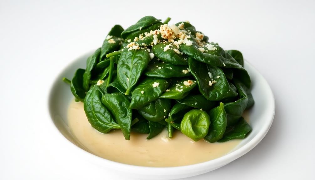 delicious creamed spinach recipe