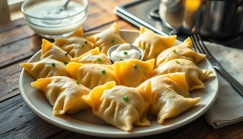 delicious filled dumplings