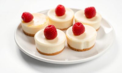 delicious mini cheesecake treats