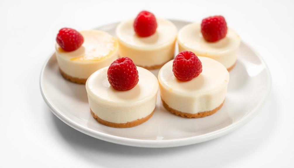 delicious mini cheesecake treats