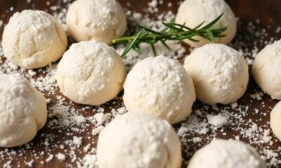 delicious powdered sugar treats