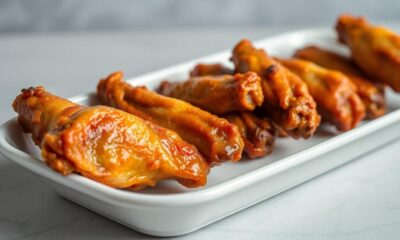 delicious spicy chicken wings