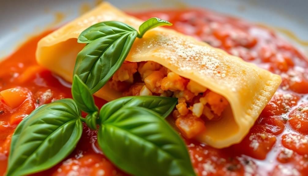 delicious stuffed pasta dish